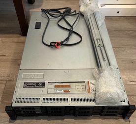 Dell 1U Rack Server with Rails