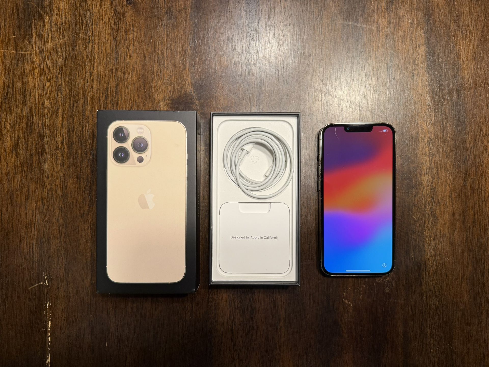 iPhone 13 Pro 256GB Gold - Great Condition