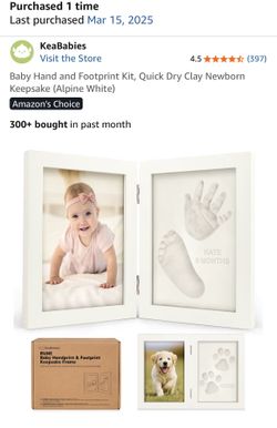 Baby Hand And Foot Print Frame