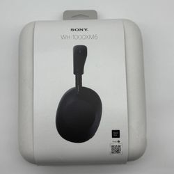 Sony WH-1000XM6 Headphones - Black 