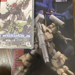 Switch Game Assault Suit Leynos 2 Saturn Tribute + 1/35 kit Brown mecha Shooter 