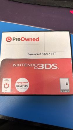 Pokémon X Nintendo 3DS