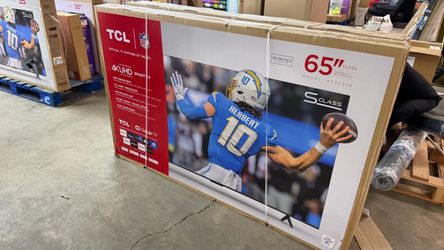 BRAND NEW TCL 65” 4K SMART TV