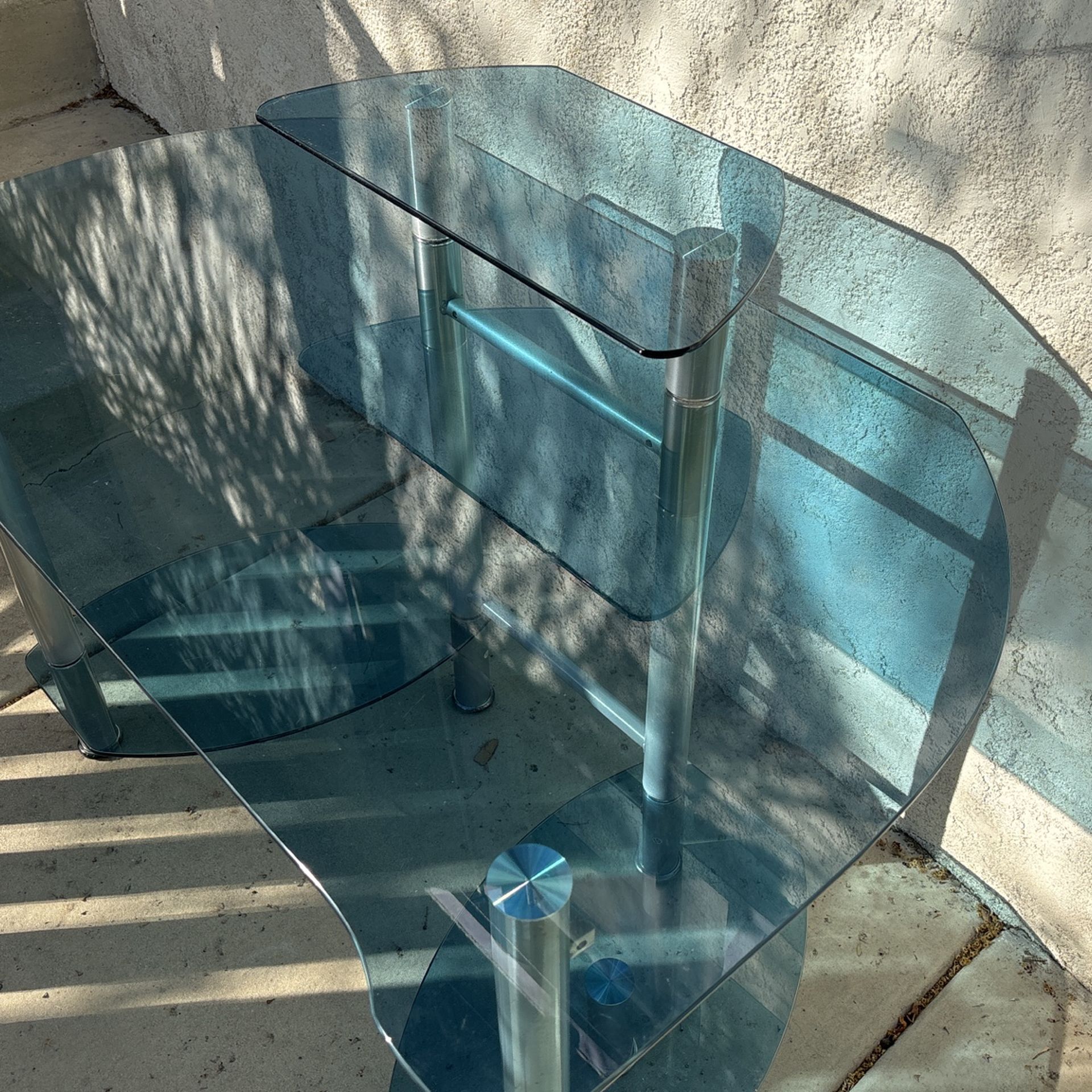 Glass Computer Desk