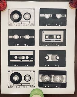 Haus and Hues cassette tape poster