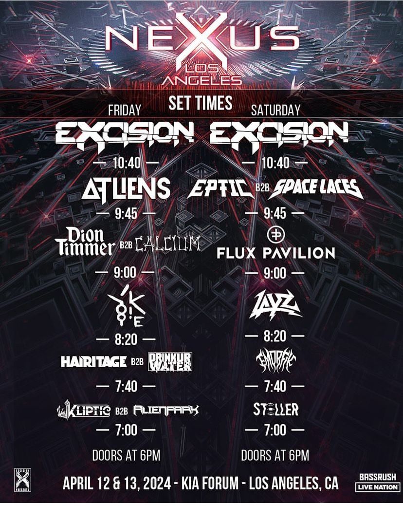 Friday Ticket- Excision LA