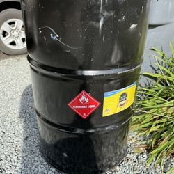 55 gallon steel barrels