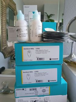 Coloplast ostomy pouch and bags
