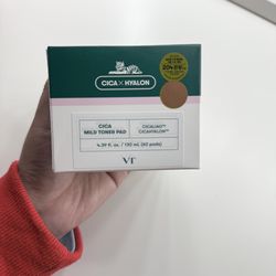 VT Cosmetics Cica Mild Face Toner Pads