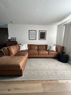 Sectional Leather Couch