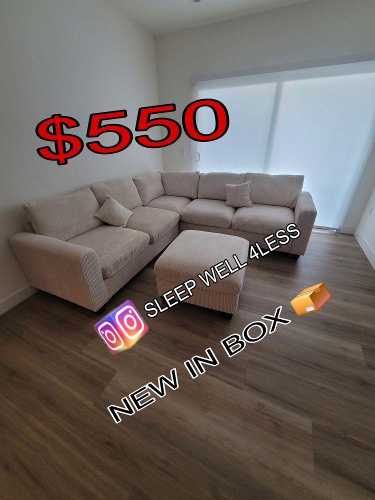 NEW SECTIONAL SOFA