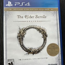 The Elder Scrolls Online: Tamriel Unlimited PS4 game
