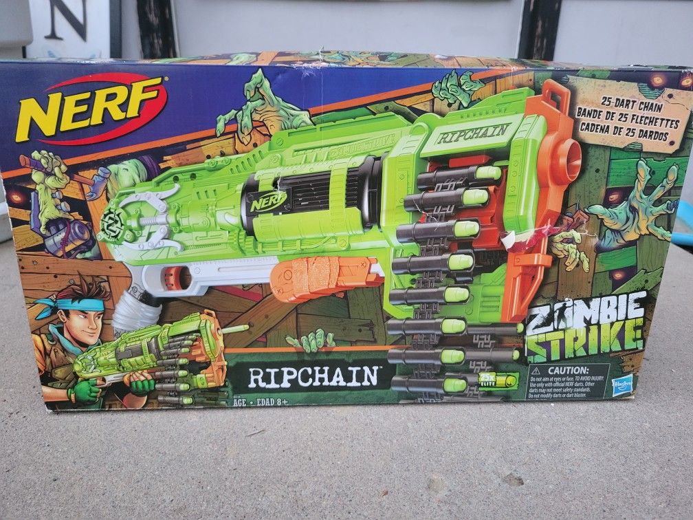 New Nerf Zombie Strike Ripchain