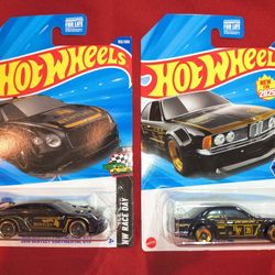 Hotwheels Black & Gold Toy Vehicles 
