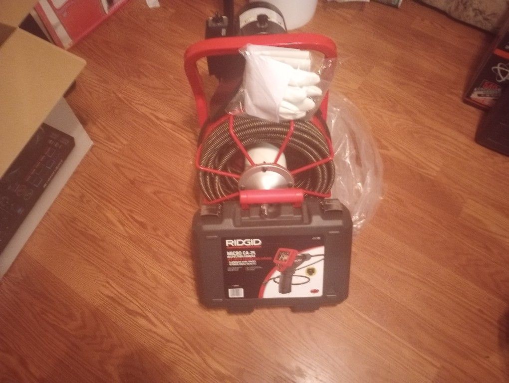 Brand New Plumbing Snake And Scanner Combo 
