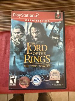 LOTR: Twin Towers game for PS2