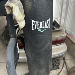 Heavy Bag Stand W/speed Bag Holder