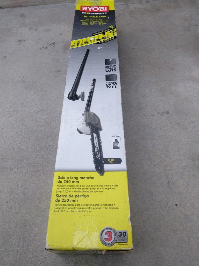 Ryobi EXPAND -IT 10 POLE SAW ATTACHMENT