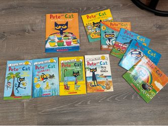 Pete the Cat early reader book collection
