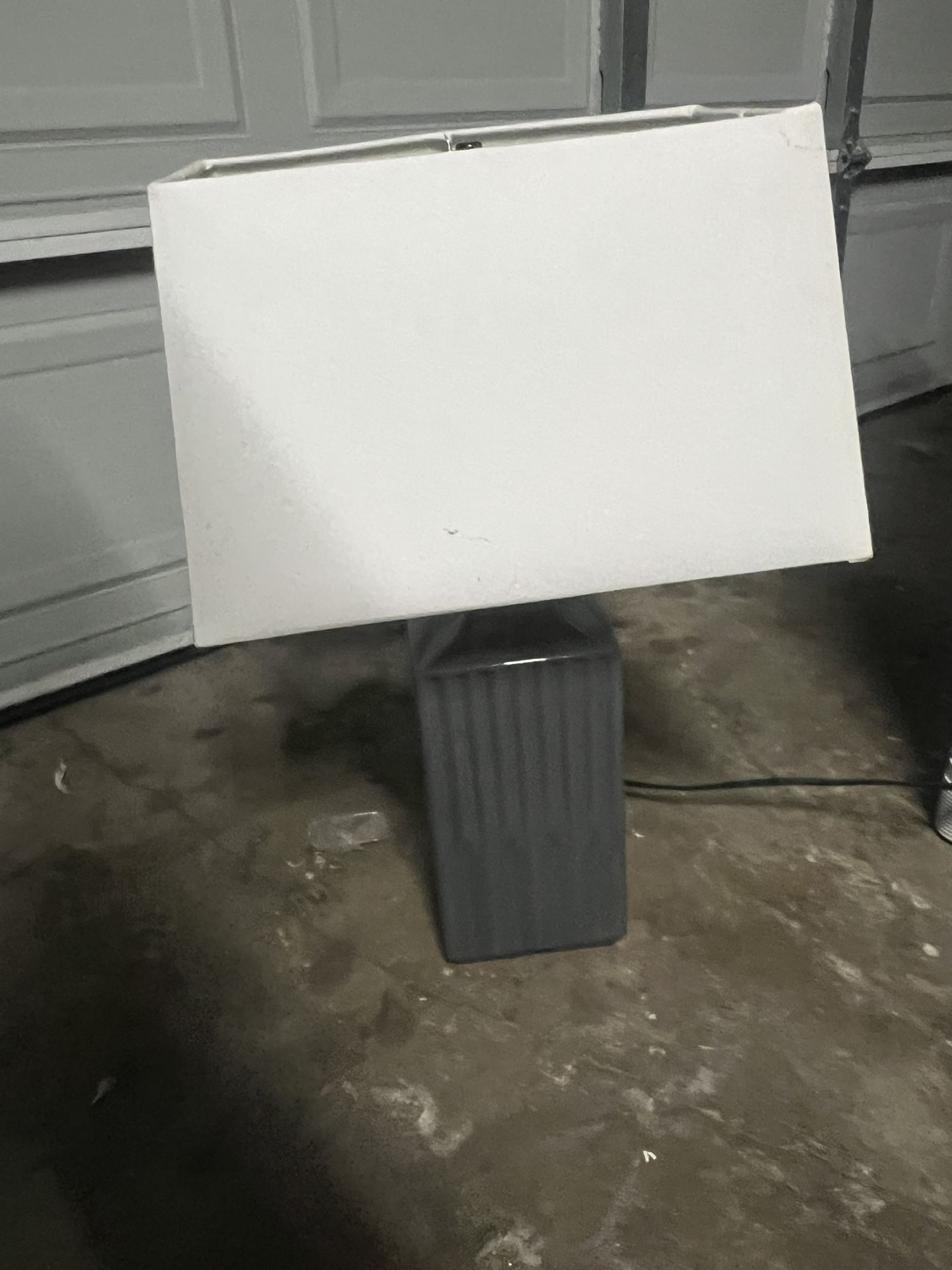 Gray lamp
