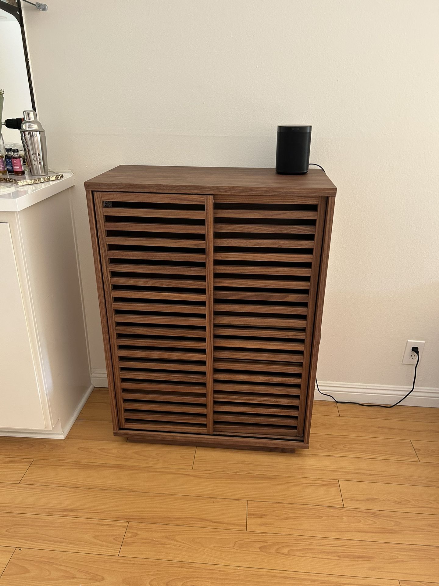 Like New Castlery Luka Walnut Cabinet