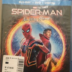 Spider-Man No Way Home Blue Ray 