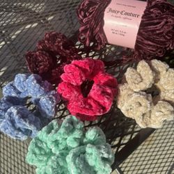 Cute Velvet Scrunchies