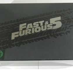 Fast & Furious 5 Blu-ray Limited Collector's Box Edition Import Region Free English