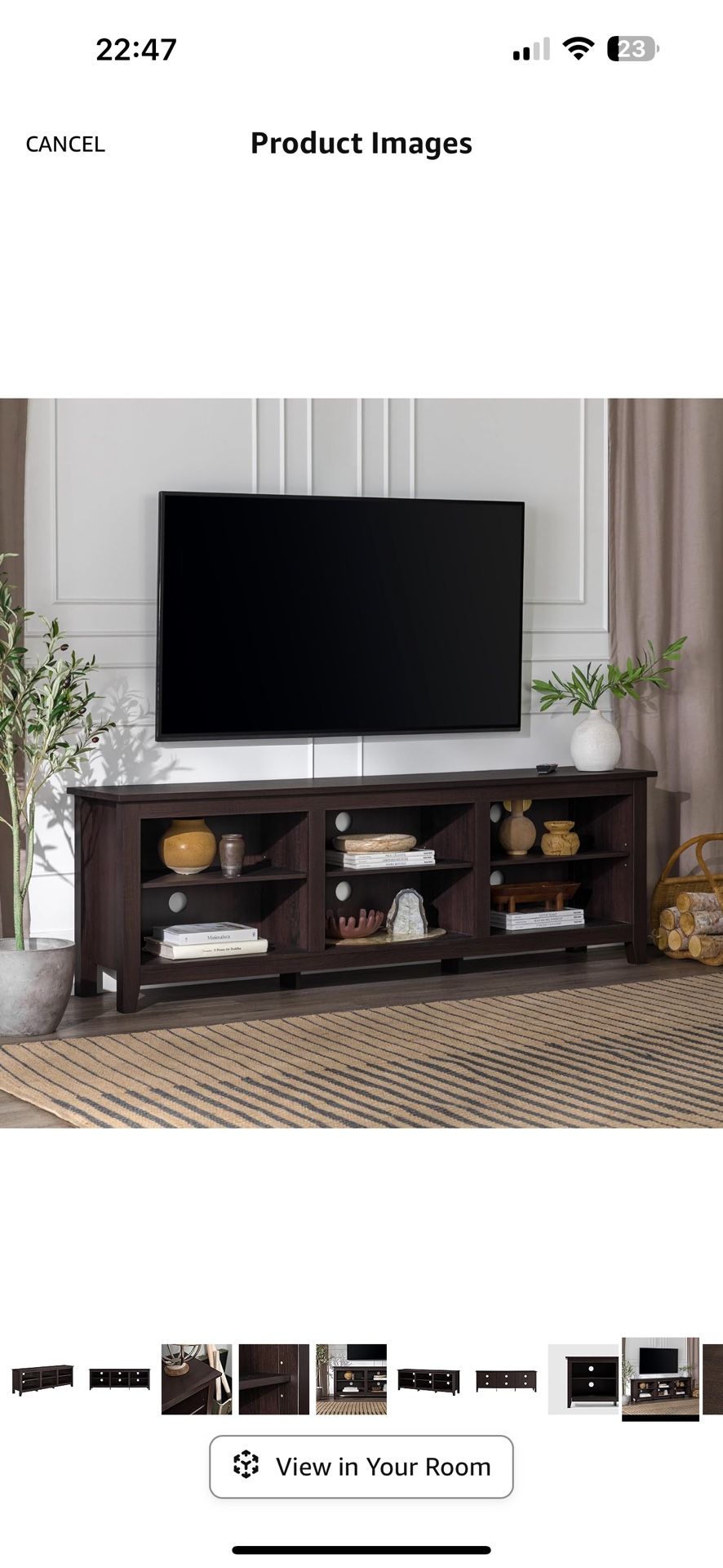 New television unit installed