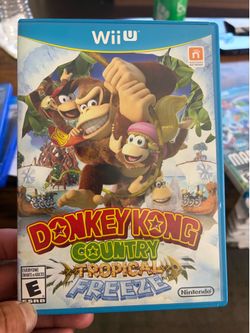 Donkey Kong country tropical freeze Wii U