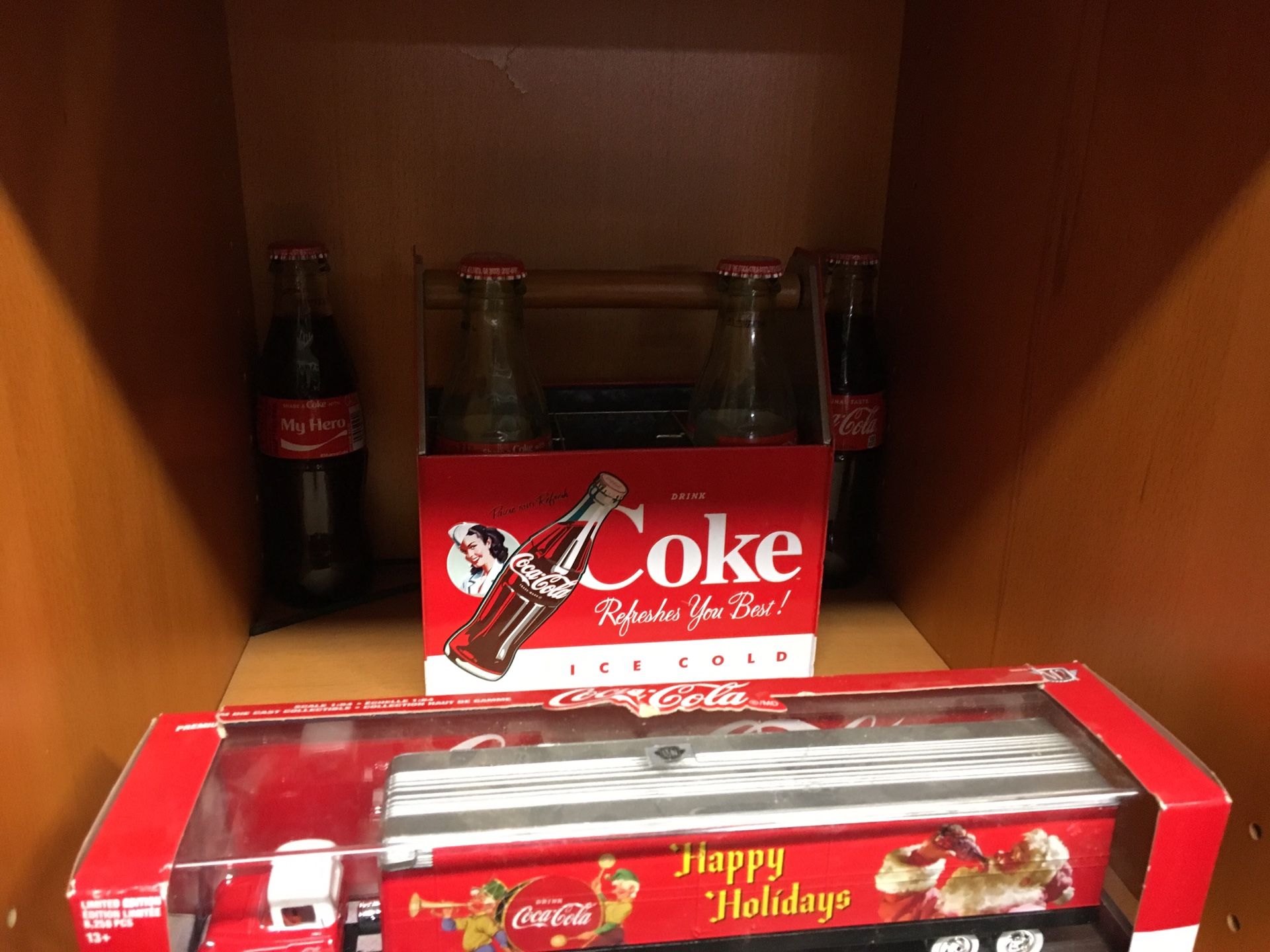 Collectible coke cola stuff