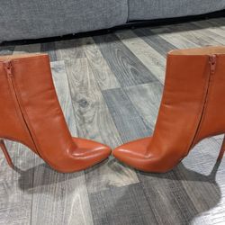 Maison Margiela High Heel Short Boots Shoes Women EU 38 1/2 made in Italy 