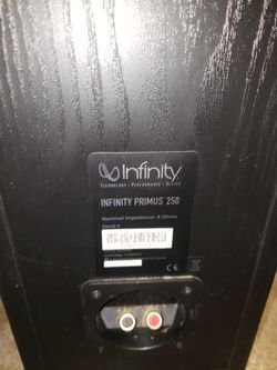 Infinity speakers