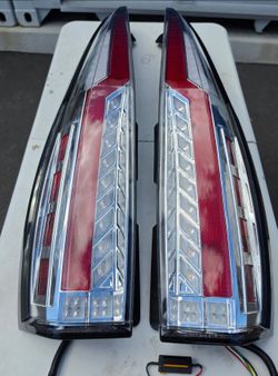 Chevrolet Tahoe Suburban Gmc Yukon LED Taillights Calaveras Luces Traceras Focos Luces Chevy Tail Lights Lamps 07-14