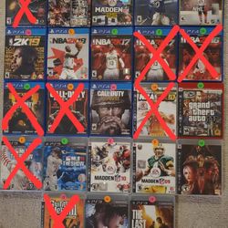 PS4, & PS3 Games! Prices in Pictures!