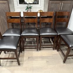 6 Beautiful Barstoo With Good Conditions, Super Comfortable 