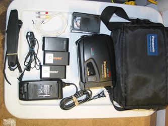 Panasonic P-A216 VHS-C Camcorder Player Transfer Playback Tape Camera