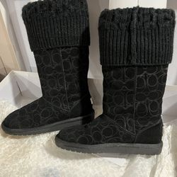 Coach Boots Sz 5