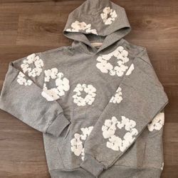 Grey Denim Tears Hoodie