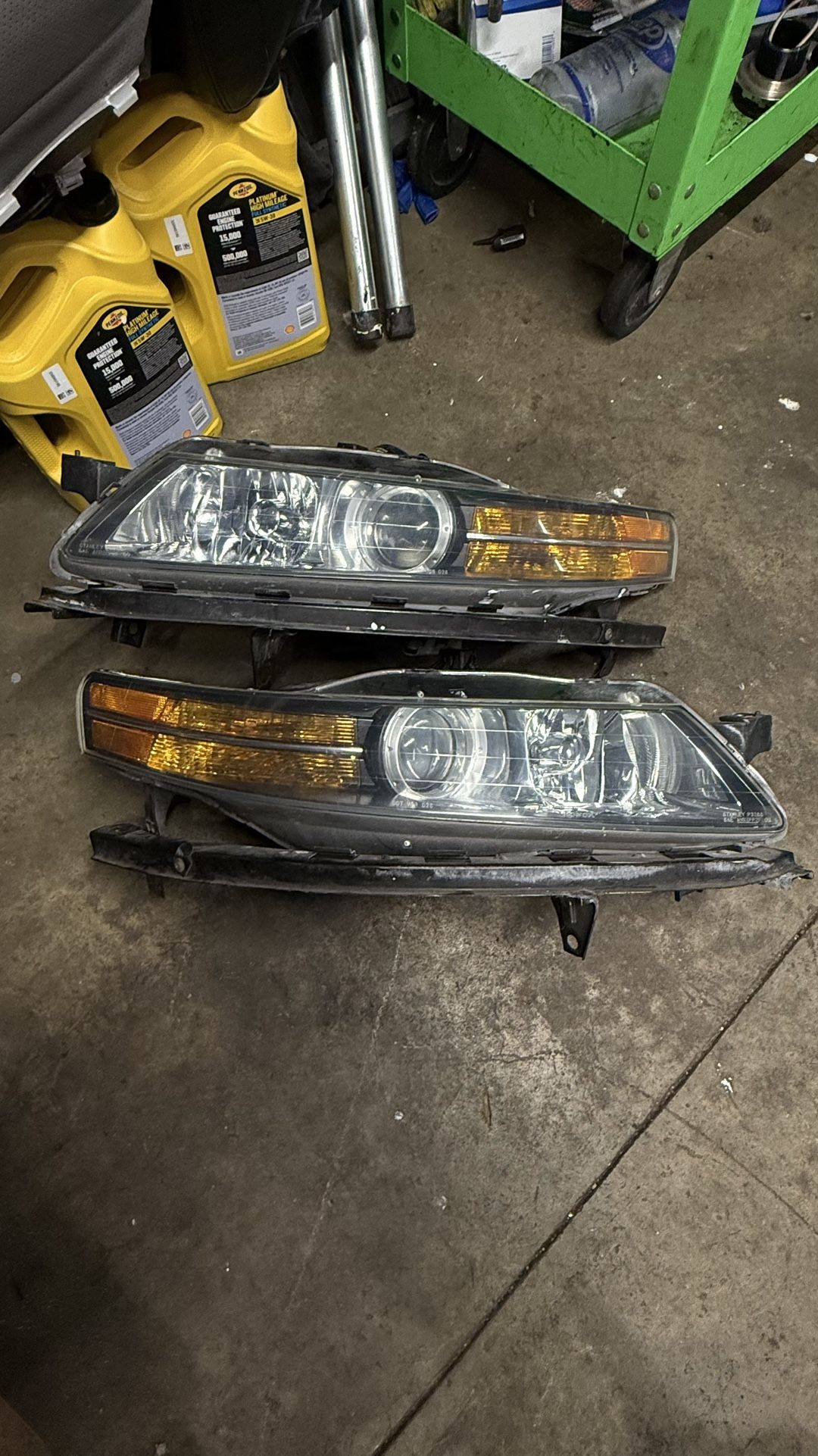 04-06 Acura Tl Headlights Oem