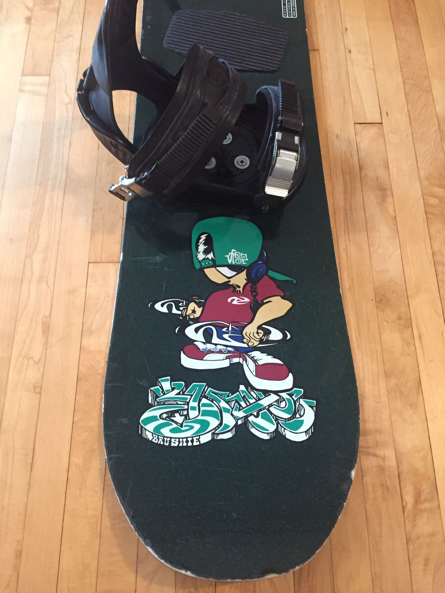 BURTON JEFF BRUSHIE ※ MINTON* Burton Reissue Jeff BRUSHIE CRUZIN 153 New In Plastic