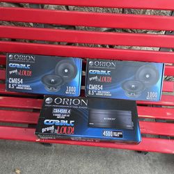 Orion 6.5s n 4 channel package $290