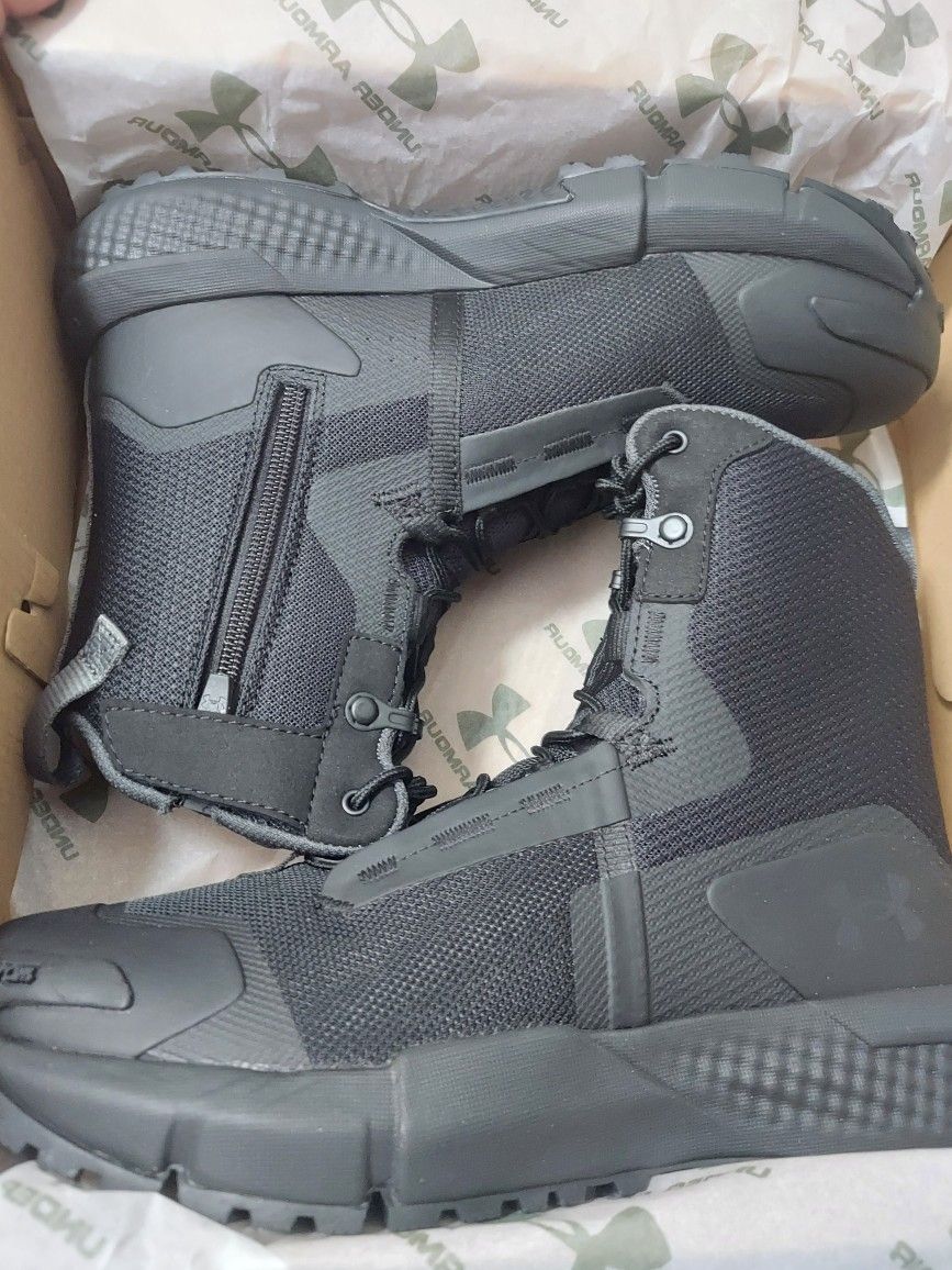 Under Armour Charged Zip Military Tactical Boots