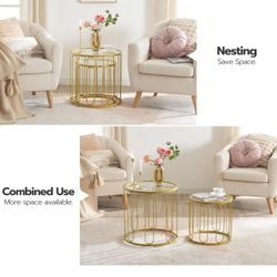 Side table nesting