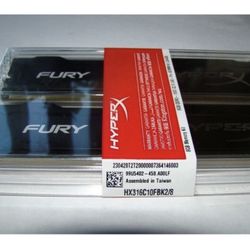 Kingston 8GB (2 x 4GB) DIMM DDR3 1600 (PC3 12800) Memory (HX316C10FBK2/8)