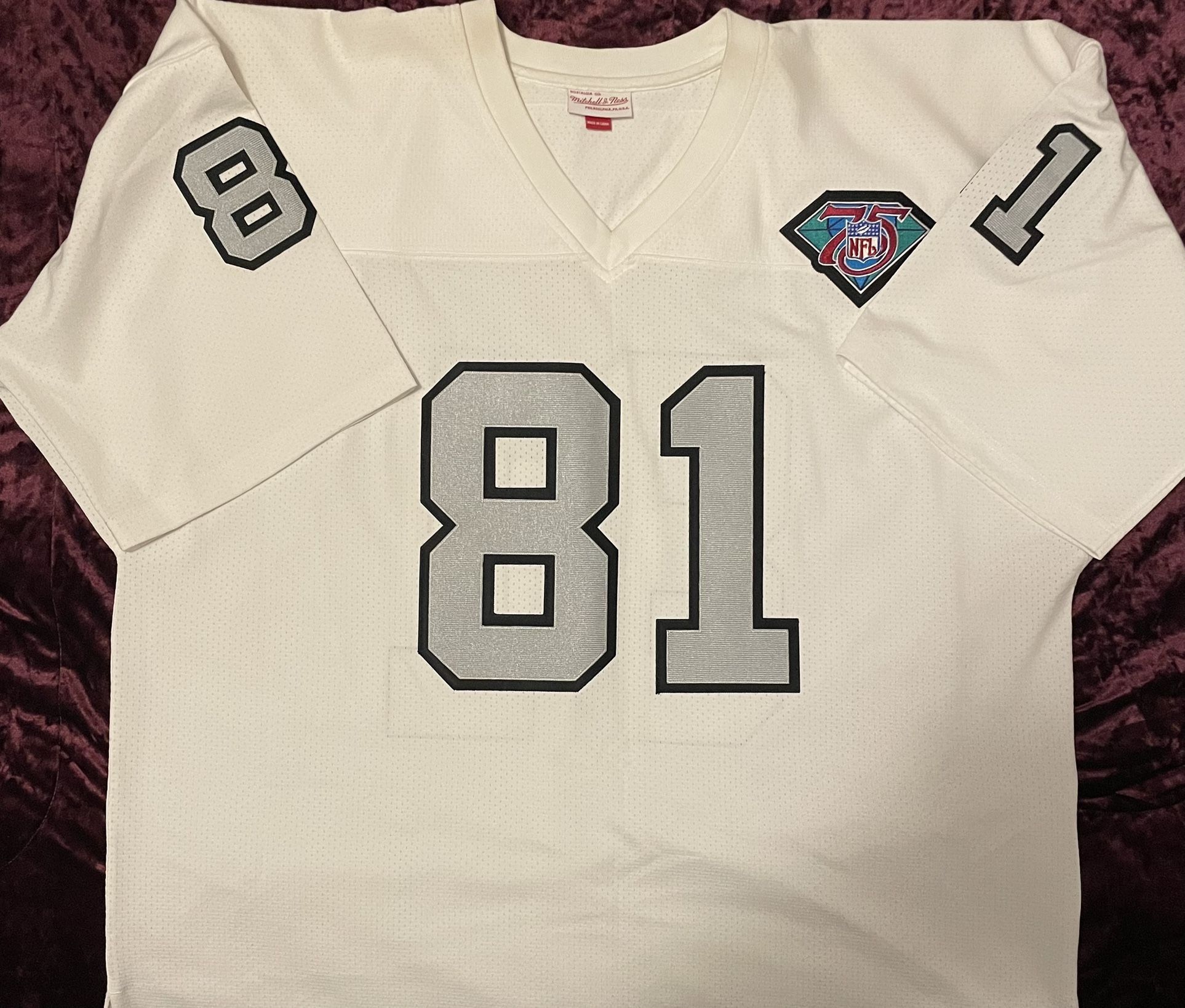 Raiders throwback jersey
