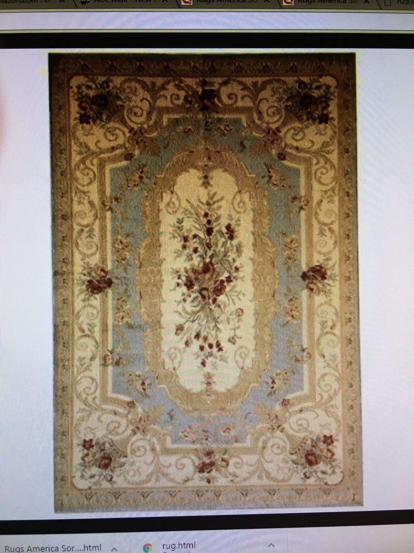 Sorrento Aubusson 5’3”x 7’10” Rug