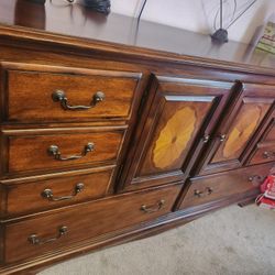 Bedroom Set Solid Wood