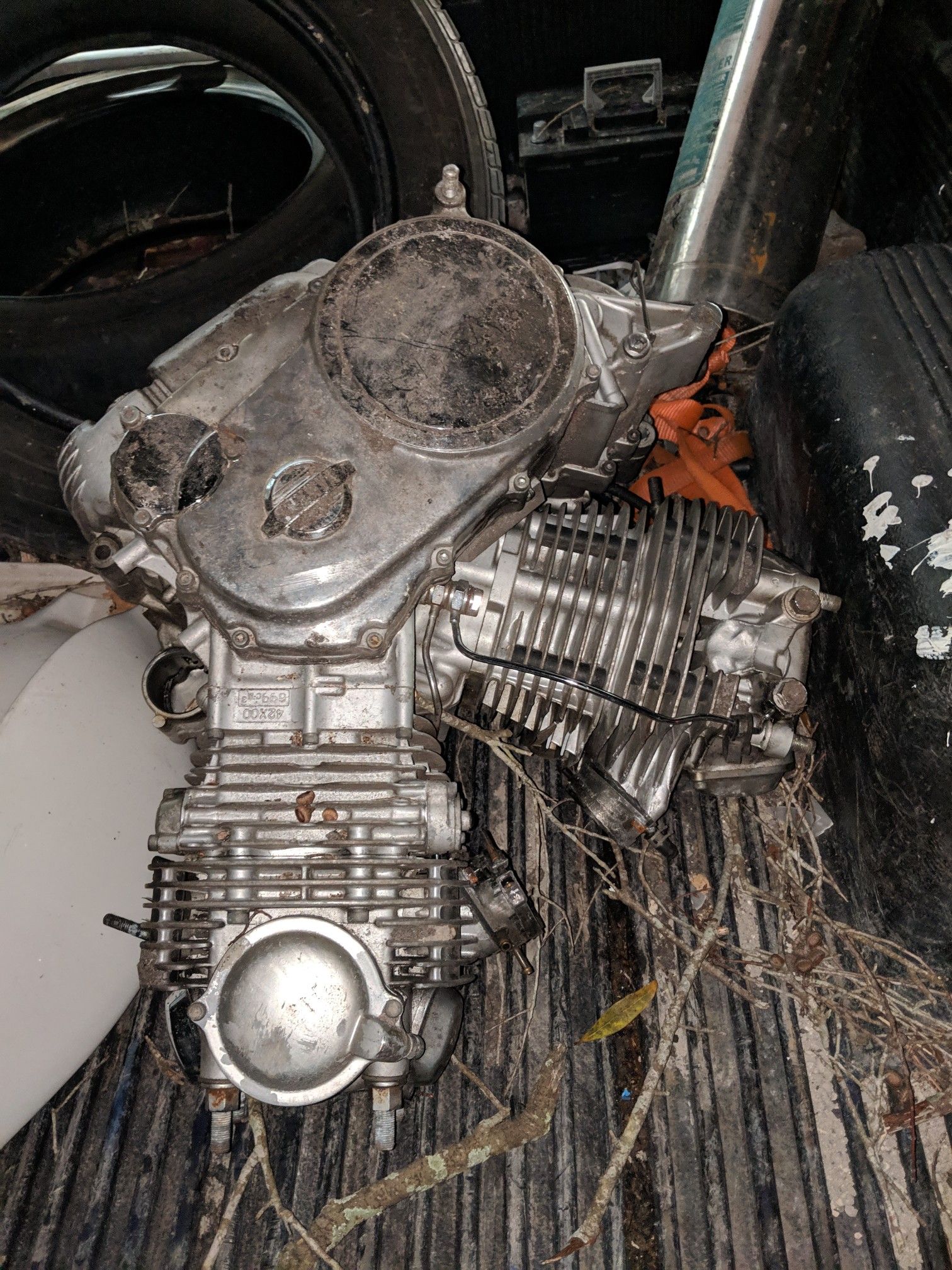 Yamaha motorcycle motor $25 need gone this wknd or going in trash