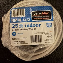New 25ft NM-14 Indor Copper Building Wite For 20dlls (Alvernon & Valencia